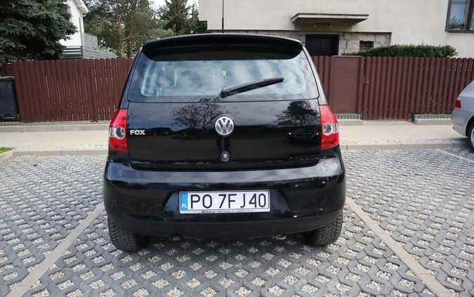 Volkswagen Fox cena 8800 przebieg: 121104, rok produkcji 2010 z Poznań małe 46